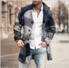 Men Fashion Casual Jacket Mid Length Trench Coat