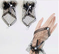 Bridal Wedding Gloves Fingerless Lace Gloves Short Yarn Hand Socks Sunscreen