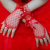 Bridal Wedding Gloves Fingerless Lace Gloves Short Yarn Hand Socks Sunscreen