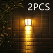 Solar Wall Light 6led Outdoor Garden Courtyard Fence Light Control Decorative Landscape Light