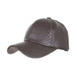 Baseball Cap women Hats For men fall Leather cap