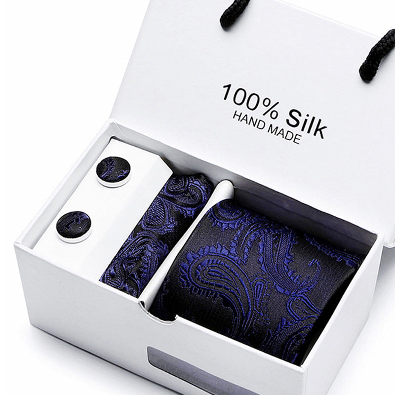 Fashion Business Formal Wear Men's Tie Gift Box Set of 5