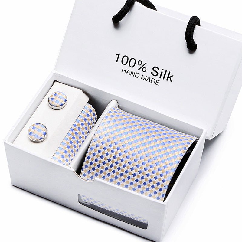 Fashion Business Formal Wear Men's Tie Gift Box Set of 5