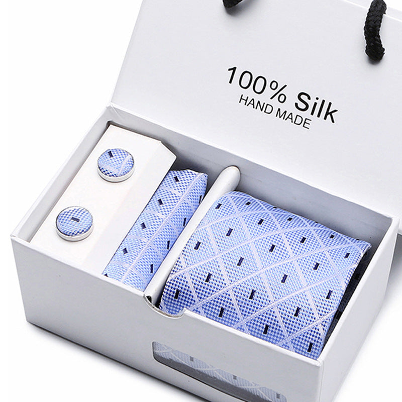 Fashion Business Formal Wear Men's Tie Gift Box Set of 5