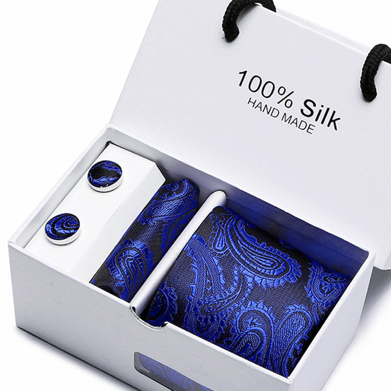 Fashion Business Formal Wear Men's Tie Gift Box Set of 5