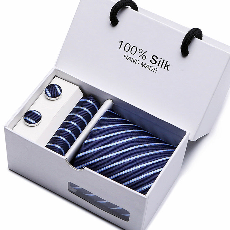 Fashion Business Formal Wear Men's Tie Gift Box Set of 5