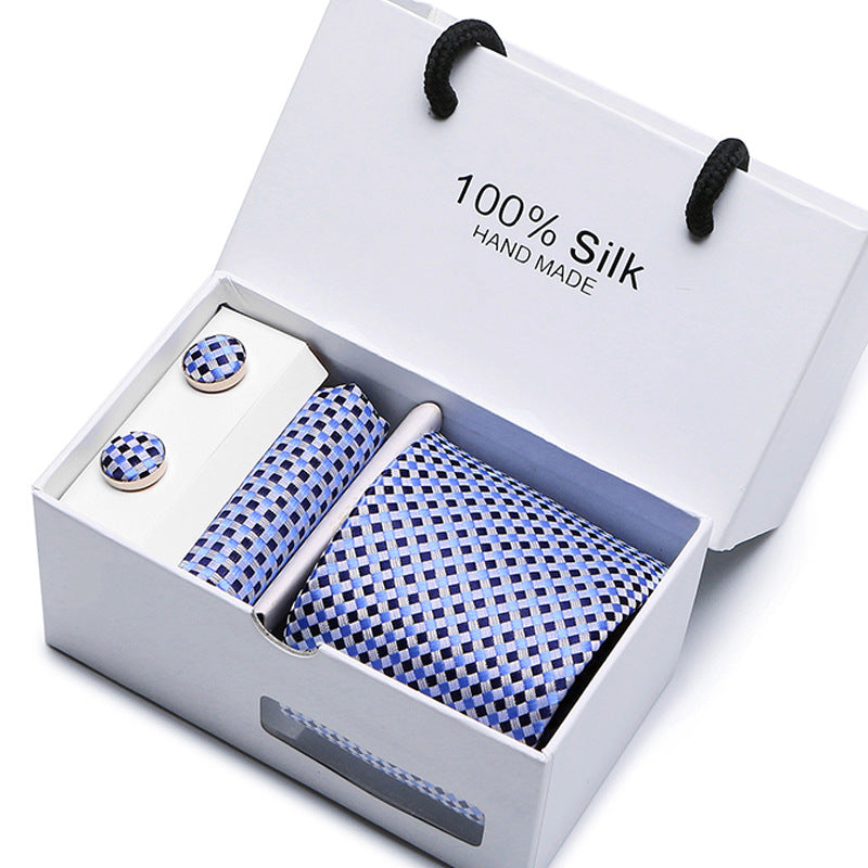 Fashion Business Formal Wear Men's Tie Gift Box Set of 5