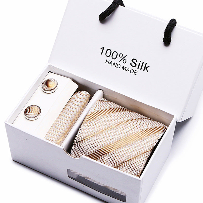 Fashion Business Formal Wear Men's Tie Gift Box Set of 5