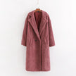 Women's New Lamb Wool Long Coat