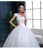 Large Trailing Lace Lace Tie Wedding Dress Slim And Slim