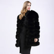 Ladies Luxury Long Fur Coat