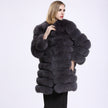 Ladies Luxury Long Fur Coat