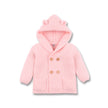 Cardigan Sweater British Boys' Hooded Solid Color Sweater Autumn Winter Coat Sweater