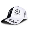 Graffiti Black And White Color Matching Cap Hip Hop Baseball Cap