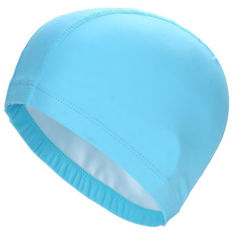 Polyurethane Fabric Ear Protection Long Hair Sports Cap