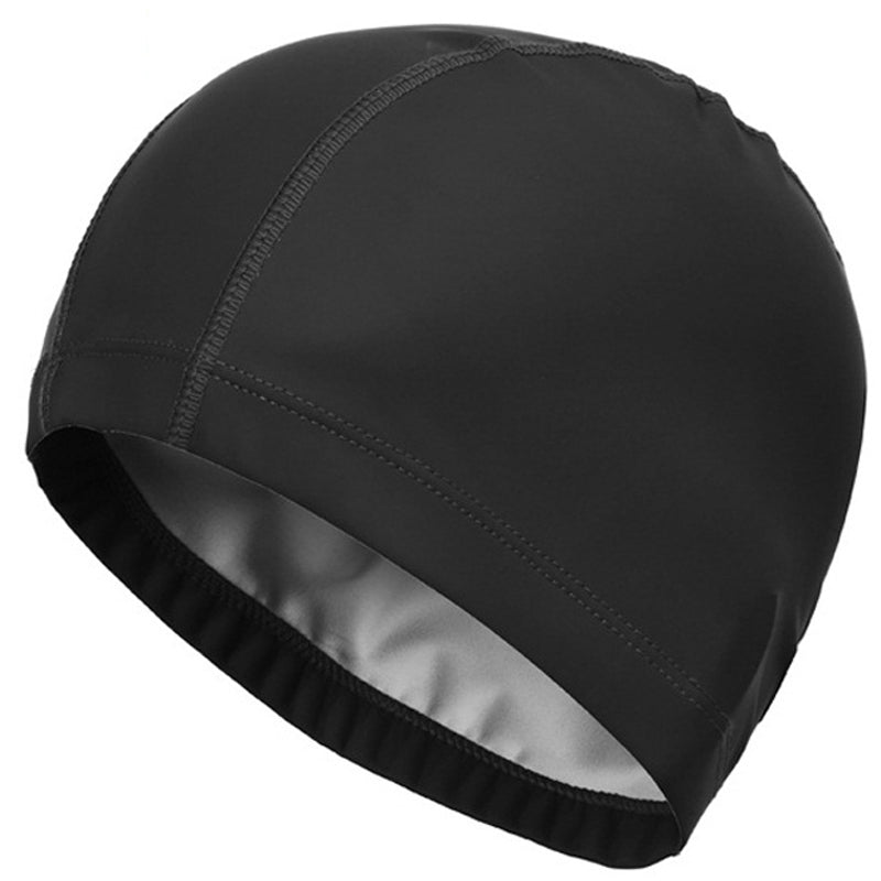 Polyurethane Fabric Ear Protection Long Hair Sports Cap