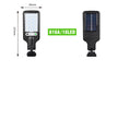 Solar Outdoor LED Garden Wall Light Safety Street Light