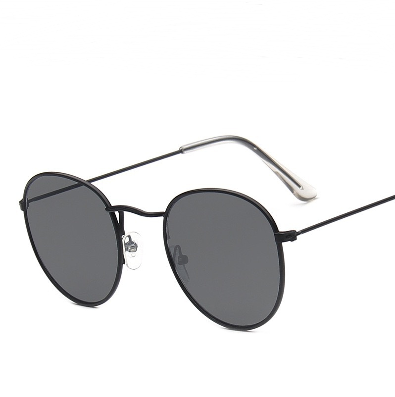 Sunglasses Trendy All-match Color Film Sunglasses Fashion Casual Round Frame Prince Sunglasses