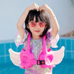 Inflatable Child Angel Swim Vest Life Vest Jackets Kids Swimming Pool Float Ring with Wing