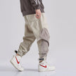 Men Jeans Loose Fit Spliced Design