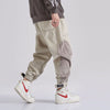 Men Jeans Loose Fit Spliced Design