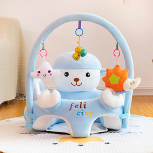 Shopping Basket, Child Seat, Plush Toy, Baby Learn To Sit On Chair