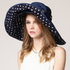 Big-Edge Beach Hat Sun Hat Ladies Sun Hat Summer Sun Protection Hat Sun Protection Foldable Outdoor