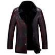 Men Leather Jackets New Arrival Winter Brand Plus Velvet