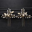 Wedding Jewelry Simple New Bride Headdress Pearl Rhinestone Hairpin Pin Wedding Jewelry Accessories