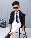 Boys' Windbreaker Casual Children's Mid-Length Coat Children's Clothing