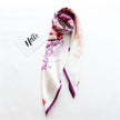 European And American Large Square Scarf Line Rose Scarf Elegant Ladies Scarf