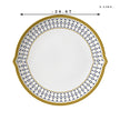 Special Bone China Tableware British Western Steak Plate