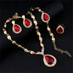 Red Jewelry Set