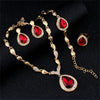 Red Jewelry Set