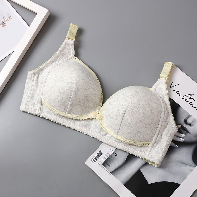 Breastfeeding Bras Maternity Open Nursing Bra for Feeding Nursing Underwear Clothes for Pregnant Lingerie Women Intimate Clothes