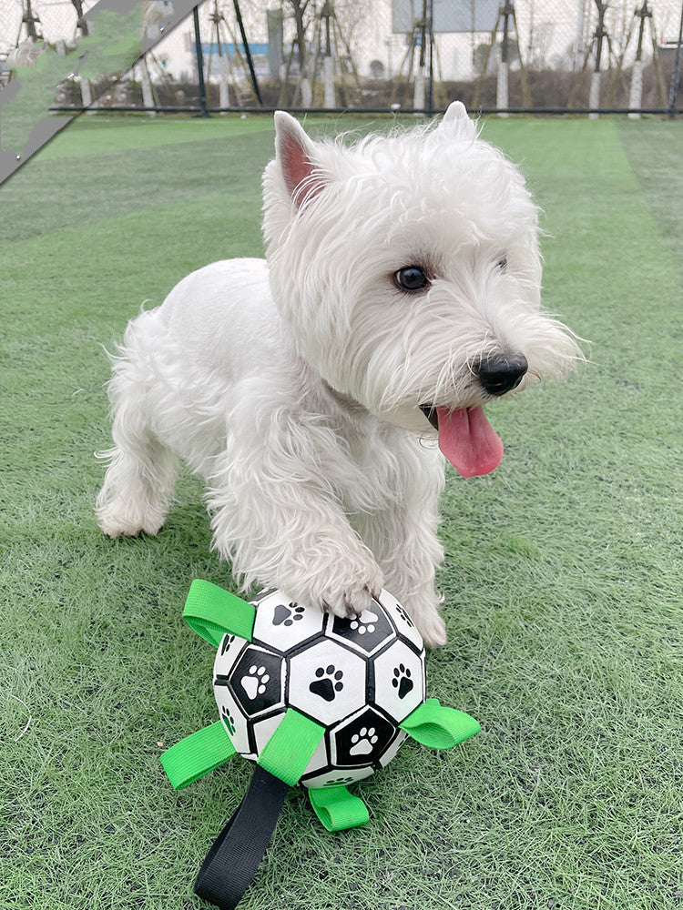 Dog Toy Lovely Paw Football Toys For Puppy Large Dogs