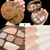 Eyeshadow Palette Pearlescent Matte Earth Color Eyeshadow Palette Makeup