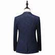 Men's Suit Casual Business Solid Color Two-Button Slim Two-Piece Suit