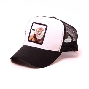 Exclusively For Animal Embroidery Net Cap Baseball Cap Hip-Hop Hip-Hop Cap