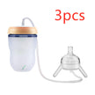 Feeding Bottle Kids Cup Children Training Silicone Sippy