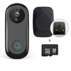 Smart Door Monitoring Video Doorbell Camera Electronic Cat Eye Home High-Definition Wireless Wifi Remote Connection Mobile Phone