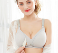 Nursing Bra, Feeding Without Steel Ring, Gathered Cotton Milk, Pregnant Women'S Underwear, Thin Cotton Comfortable Bra During Pregnancy