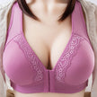 Front Buckle Style No Steel Ring Thin Section Gathered Big Breasted Underwear Women