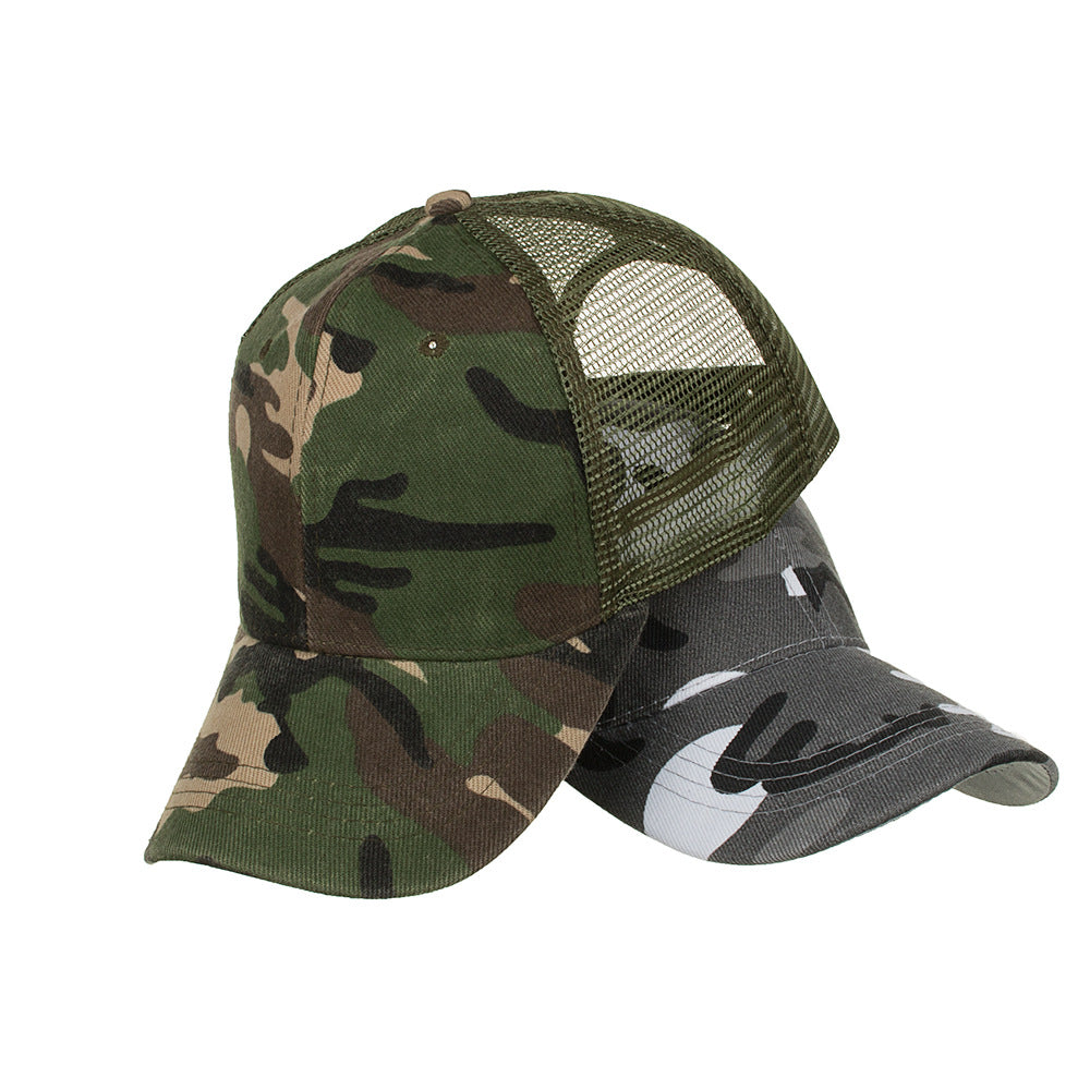 Camouflage Mesh Cap Baseball Cap