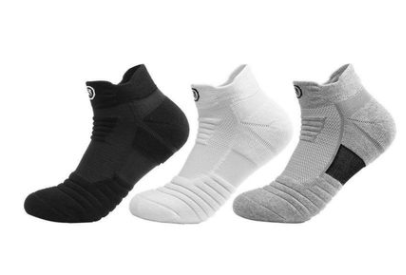 Elite Socks Men Thickened Socks Towel Bottom Deodorant Quick-Drying Running Socks