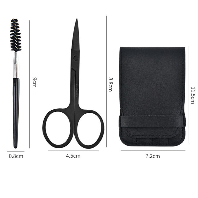 6-piece Eyebrow Clip Eyebrow Pliers Eyebrow Pliers With Eyebrow Brush