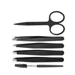 6-piece Eyebrow Clip Eyebrow Pliers Eyebrow Pliers With Eyebrow Brush