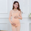 Modal Pregnant Women'S Autumn Clothes And Long Trousers Seamless Body Lifting And Thermal Underwear Set