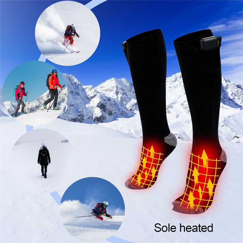 Heating Socks Men And Women Stretch Cord Electric Heating Socks