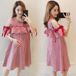 Maternity Dress Summer Dress Maternity Dress Maternity Skirt Maternity Top Maternity Suit Mid-Length Breastfeeding Dress